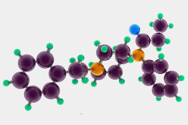 Fentanyl molecule structure, image by serge01/Adobe Stock