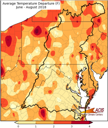 Chesapeake Bay Climate Impacts Summary and Outlook for 2018 | MARISA