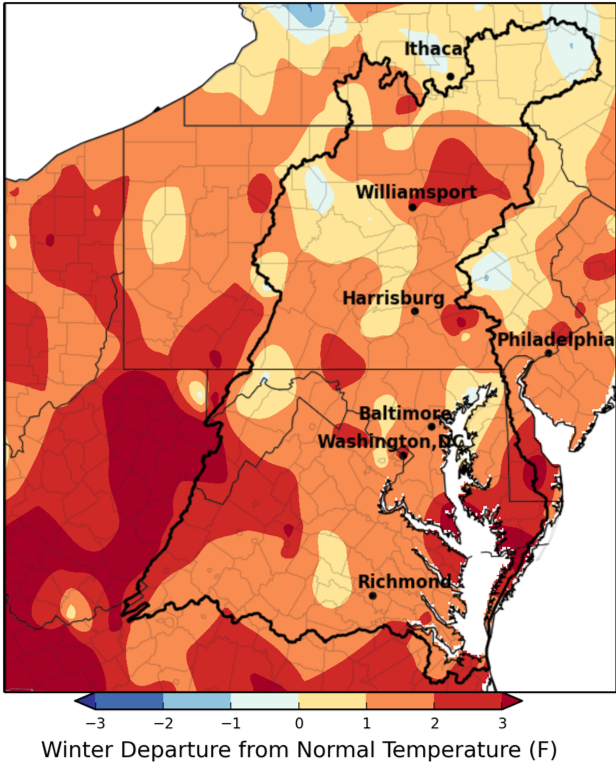 Chesapeake Bay Climate Impacts Summary and Outlook, March 2019 | MARISA