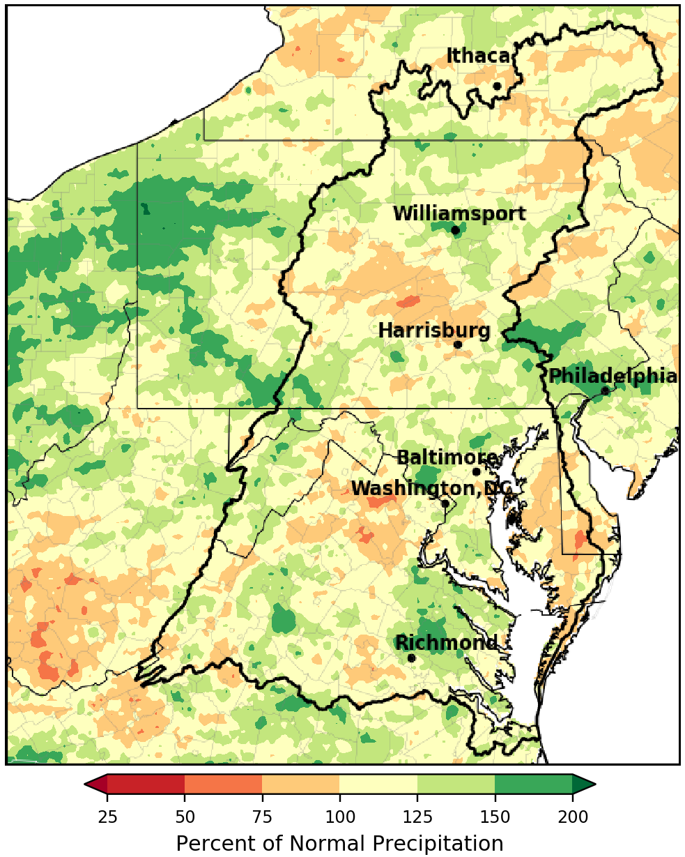 Chesapeake Bay Watershed Climate Impacts Summary and Outlook, September ...