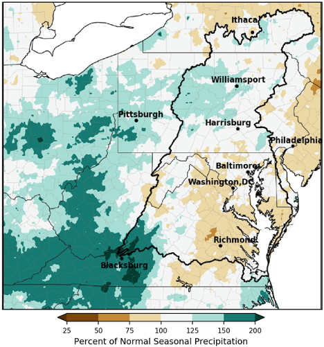 Mid-Atlantic Regional Climate Impacts Summary and Outlook, Spring 2020 ...