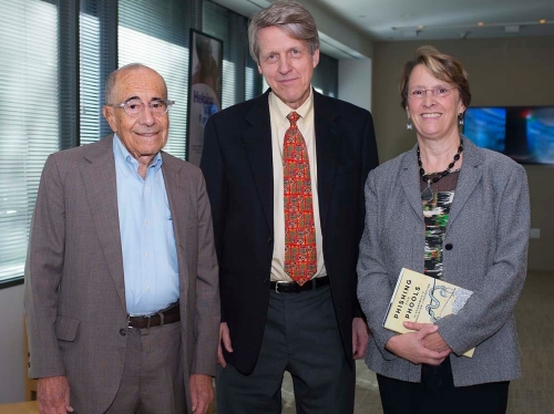 Charles Wolf, Bob Shiller, and Susan Marquis