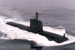 Australian submarine HMAS Collins
