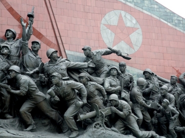 War memorial in Pyongyang, North Korea