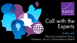 Who Has Jurisdiction Over a Pandemic, the U.S. Government or States?