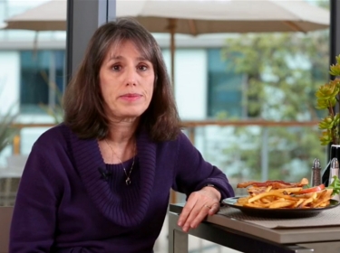 Deborah Cohen speaking on health food options at restaurants for USA Today