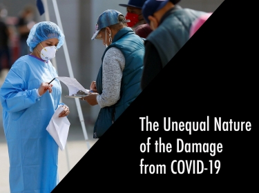 The Unequal Nature of Damage from COVID-19