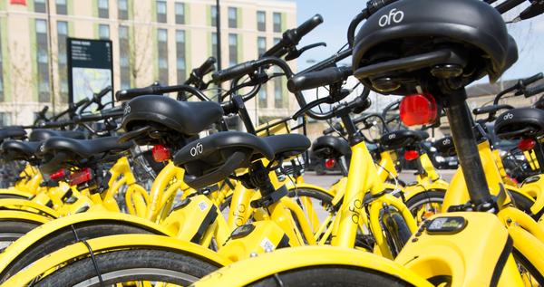 Urban outlet ofo bike