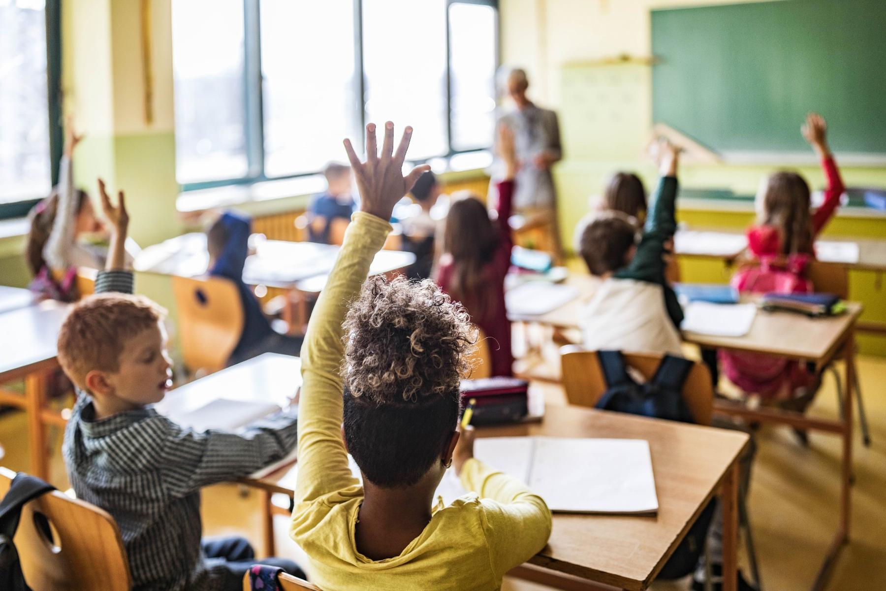 Classroom and school