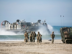 A 2016 Amphibious Landing Exercise between the U.S. Marine Corps and Japan Ground Self-Defense Force