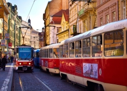 Prague streetcars