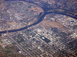 Aerial view of Sacramento, Calif., photo by Ron Reiring/Flickr CC BY 2.0