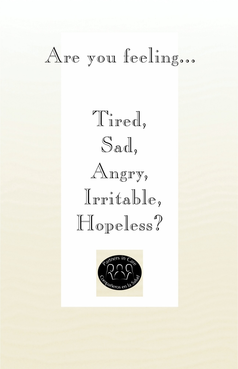 Are You Feeling Tired Sad Angry Irritable Hopeless Rand