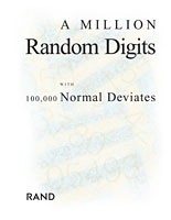 A Million Random Digits With 100 000 Normal Deviates Rand