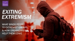 Exiting Extremism: What Binds People to Extremist Groups and How Organizations Help Them Leave