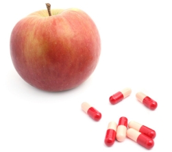 Apple and pills