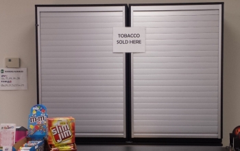 Hidden tobacco product power wall