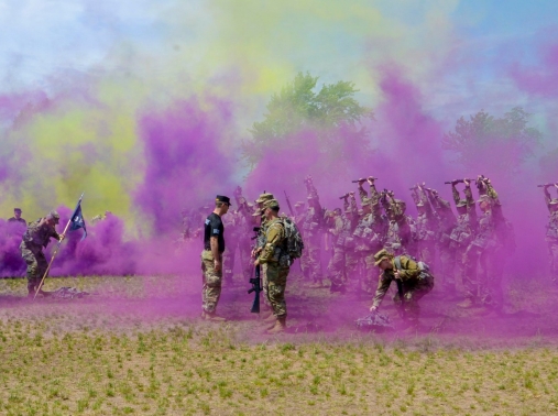 Soldiers participate in training at Camp Ripley, Minnesota, June 5, 2021