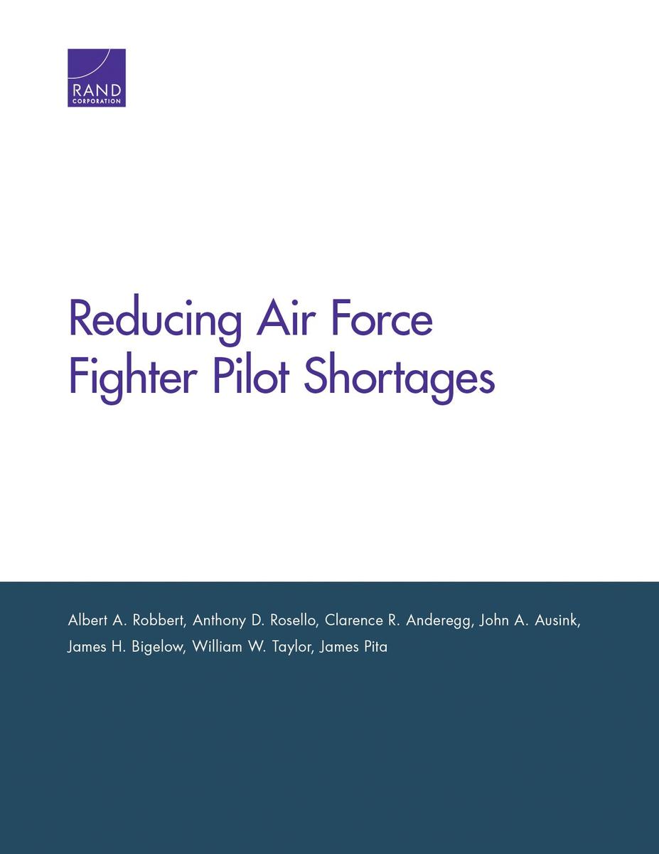 Reducing Air Force Fighter Pilot Shortages | RAND