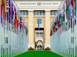 Headquarters of the United Nations in Geneva, Switzerland