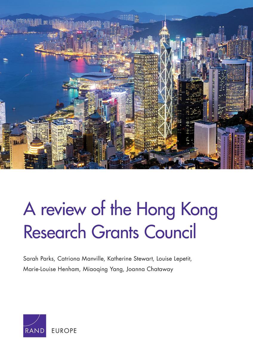 research grants council (rgc) of hong kong