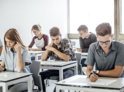 Students taking exam, photo by Lumina Images/AdobeStock