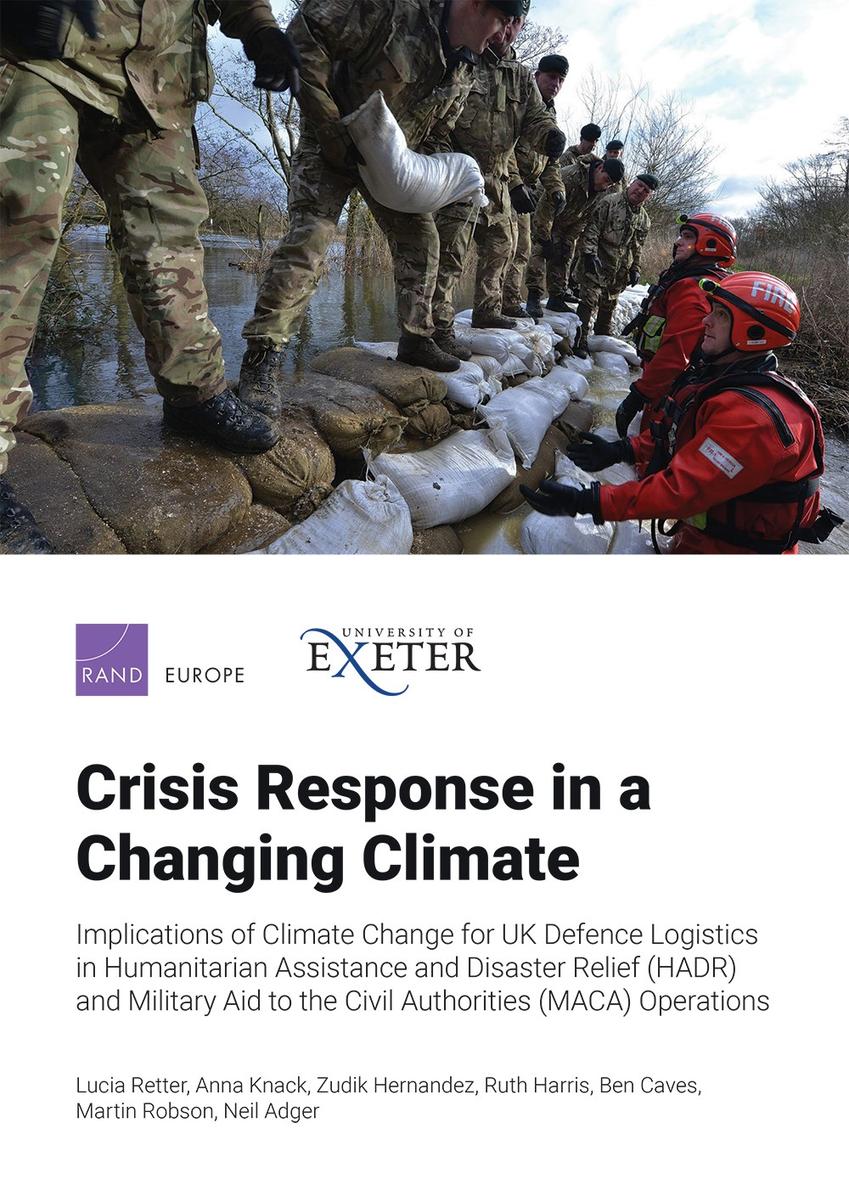 Crisis Response In A Changing Climate: Implications Of Climate Change ...