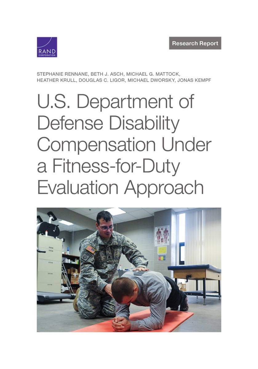 U.S. Department of Defense Disability Compensation Under a Fitness-for ...