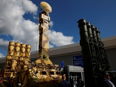 Russian missile air defence systems at the international military-technical forum Army-2021 in Moscow Region, Russia, August 23, 2021, photo by Maxim Shemetov/Reuters