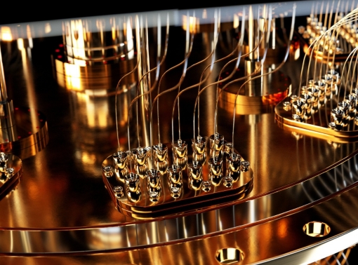 Close view of a quantum computer, photo by Bartek Wróblewski/Adobe Stock