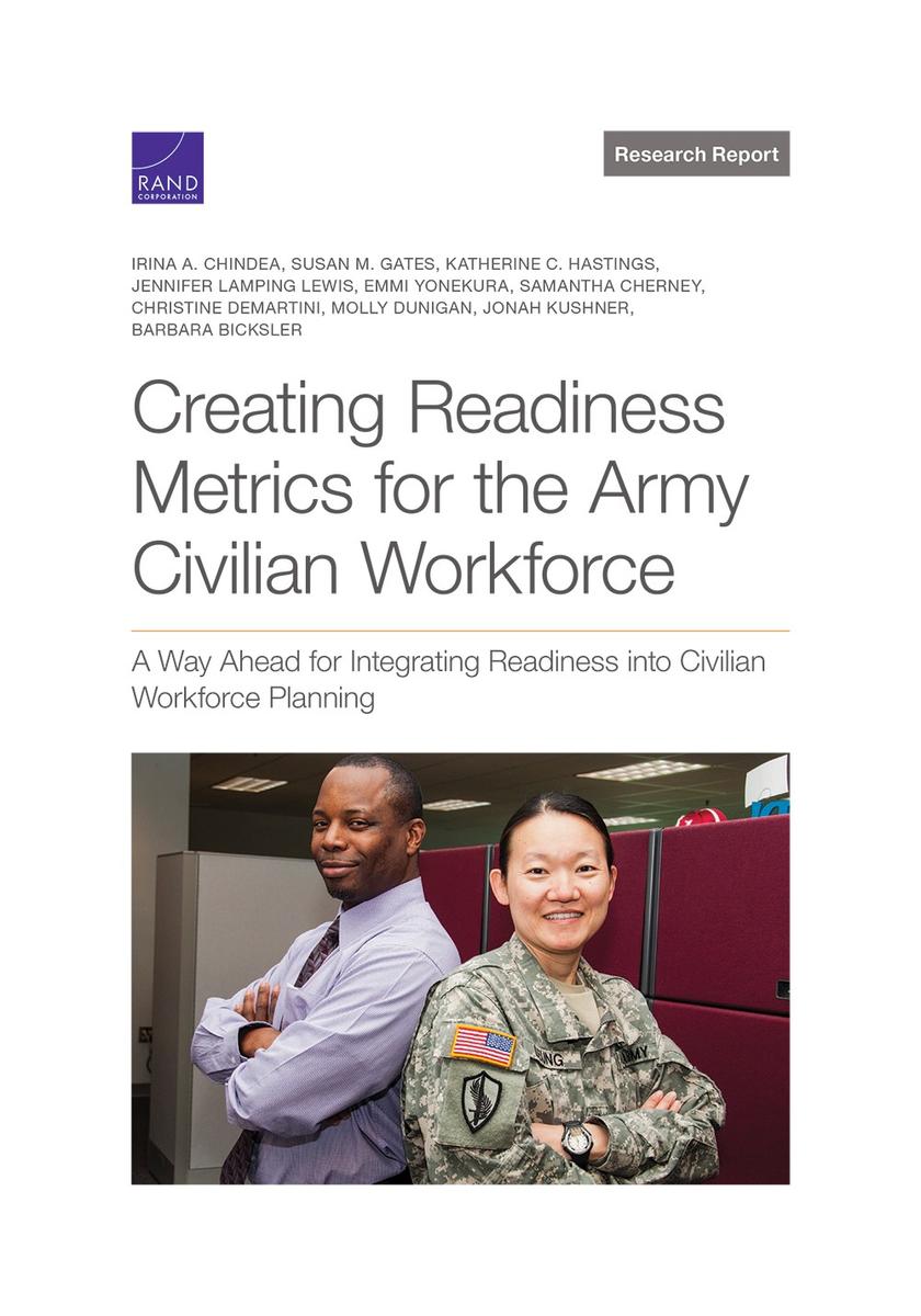 Creating Readiness Metrics for the Army Civilian Workforce: A Way Ahead ...