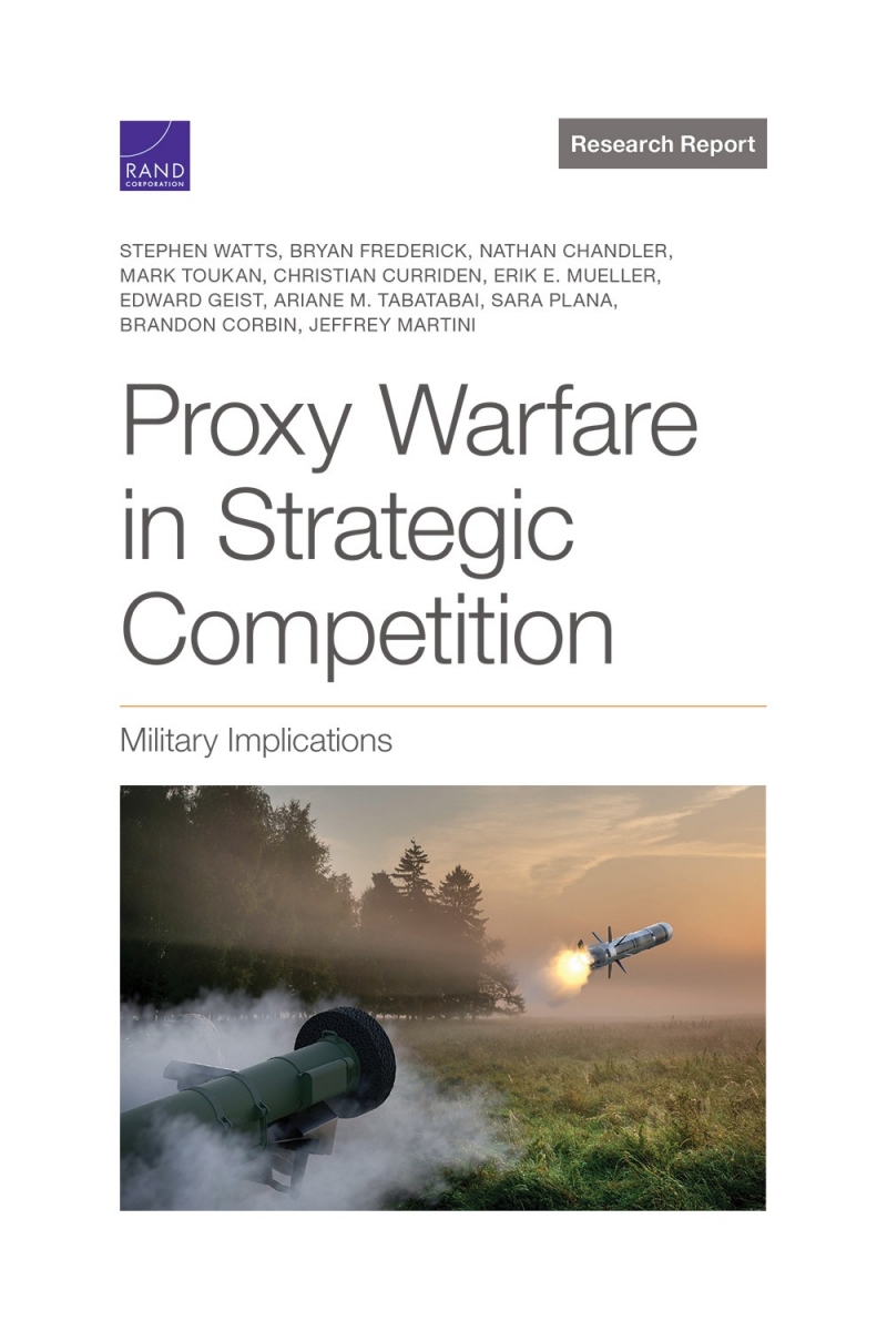 Proxy Warfare in Strategic Competition: Military Implications – The ...