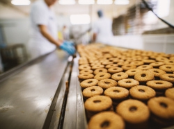 Cookie factory, food industry, photo by Dusan Petkovic/Shutterstock