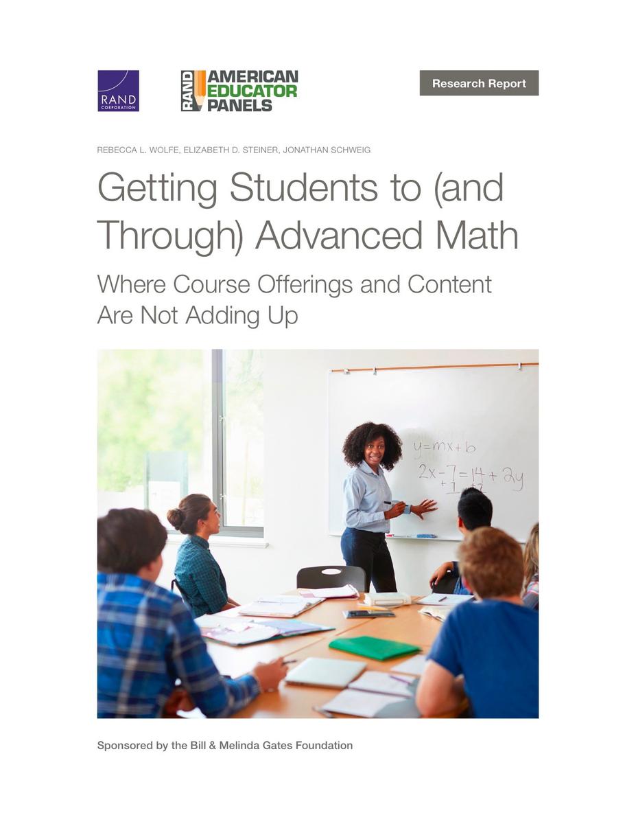 Getting Students to (and Through) Advanced Math Where Course Offerings