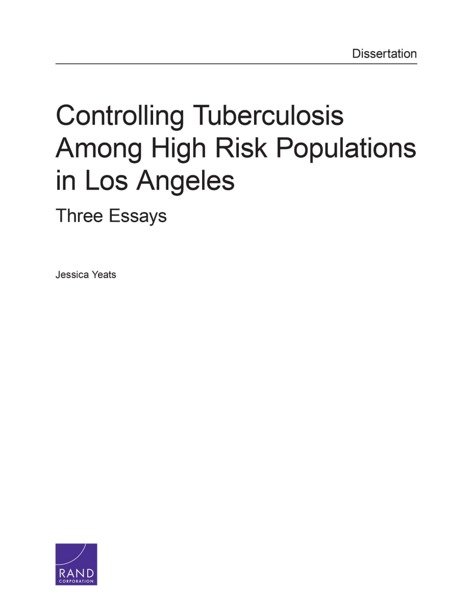 research problem statement on tuberculosis