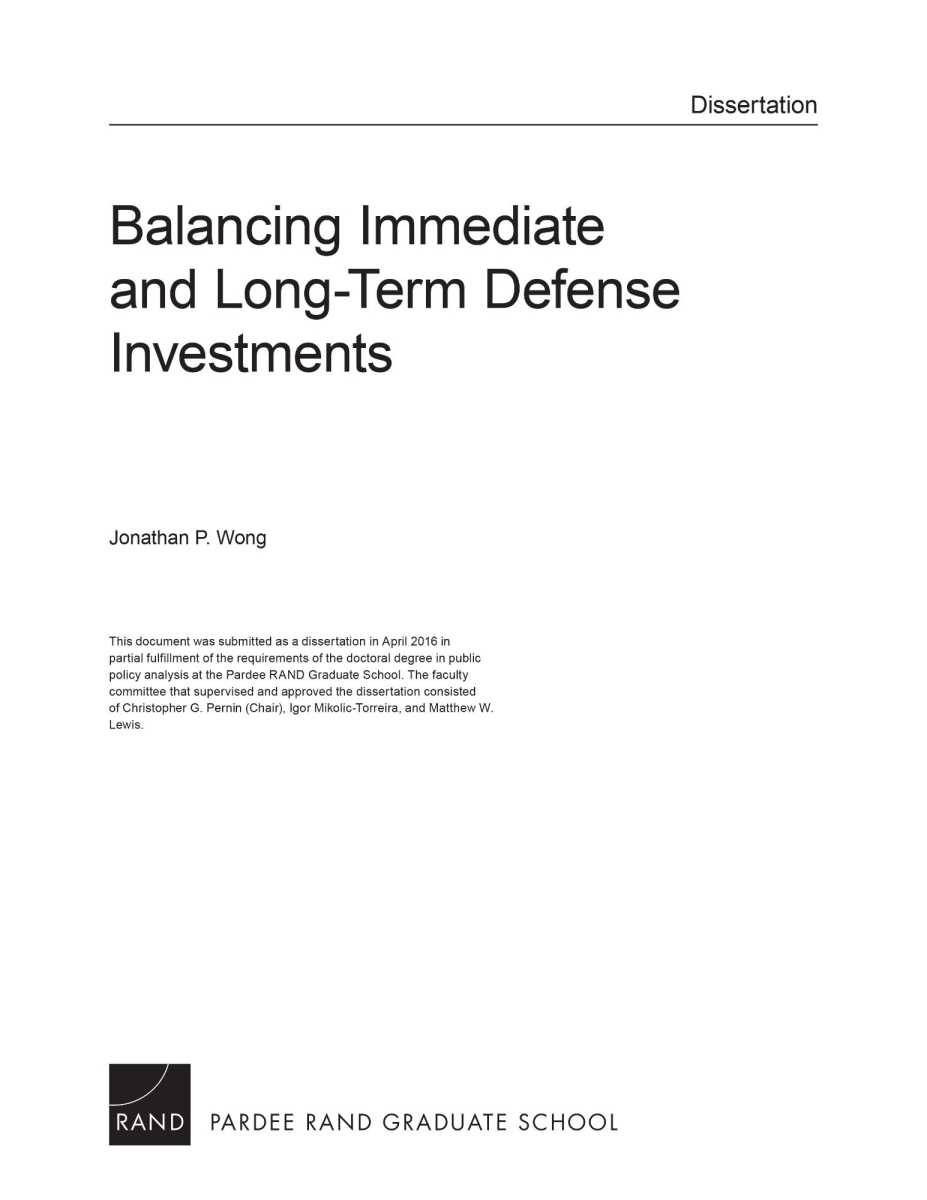 Doctoral dissertation help defence force