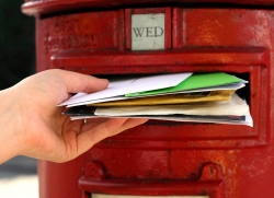 British post mailbox