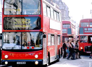 London double decker buses