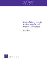 Costs of Flying Units in Air Force Active and Reserve Components | RAND