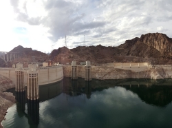 The Hoover Dam on the Colorado River on the border of Arizona and Nevada, photo by stryjek / Adobe Stock