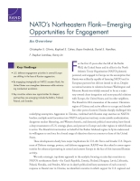 الجناح الشمالي الشرقي لحلف شمال الأطلسي (الناتو)- فرص التدخل المستجدة: لمحة عامة